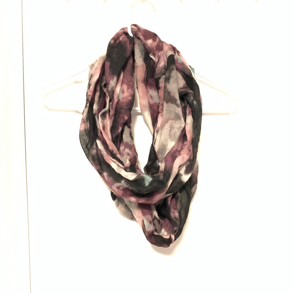 Purple Infinity Scarf